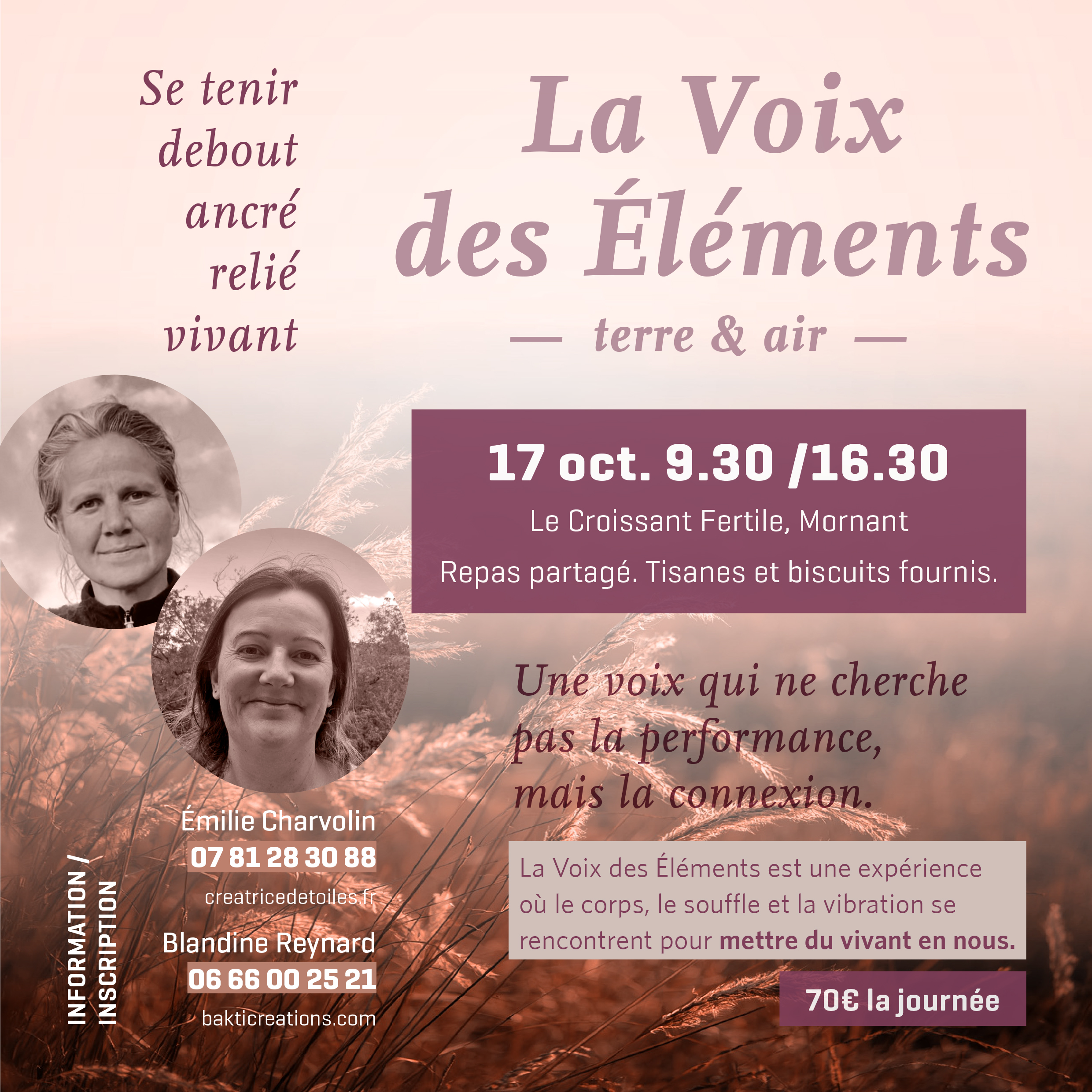 La Voix des éléments 2026